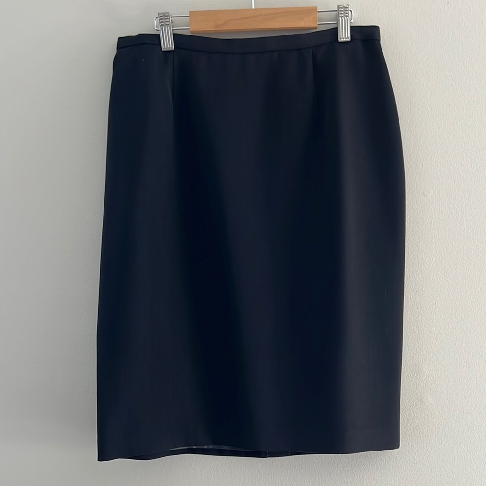 Classic Black Pencil Skirt